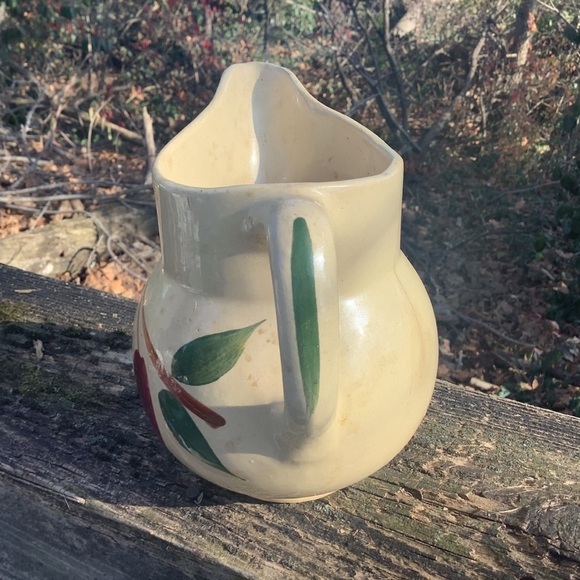 Vintage Watt Pottery Redbud Creamer #15 Pitcher - Picture 3 of 6